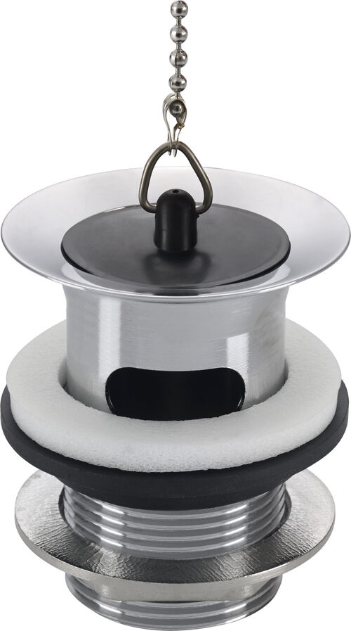 Kettenventil 1&frac14;" Verchromt