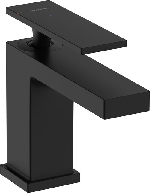 Einlochmischer Hansgrohe Tecturis E Schwarz matt