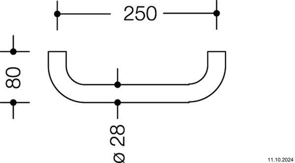 Haltegriff Hewi Standard Lichtgrau image number 1