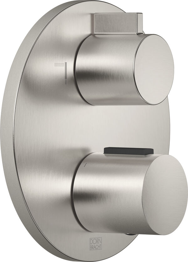 Thermostatmischer-Endmontageset Dornbracht Tara. Platin matt image number 0