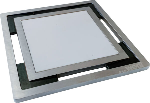 Grille Wedi Fundo Fino 7.1 Blanc image number 0