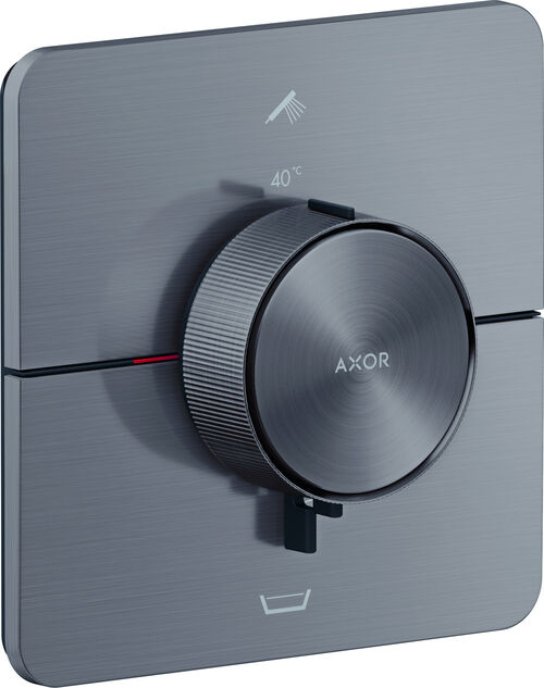 Syst&egrave;me de douche Axor ShowerSelect ID Brushed black chrome