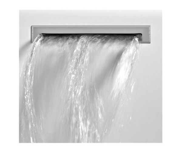 Wasserfall-Einlaufgarnitur Schmidlin Splash Verchromt image number 0