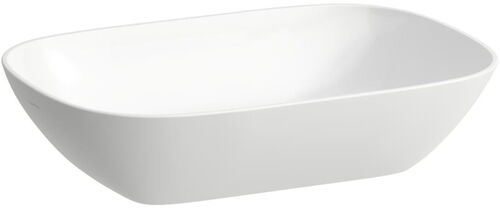 Auflegewaschtisch Laufen Ino 50 x 36 cm Weiss Cleaneffekt