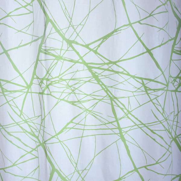 Duschvorhang Spirella Breite 120 cm, L&auml;nge 200 cm Leaf Fores  image number 0