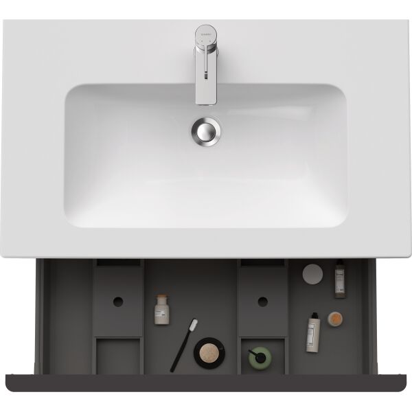 Waschtischm&ouml;bel Duravit D-Neo Basalt matt image number 4