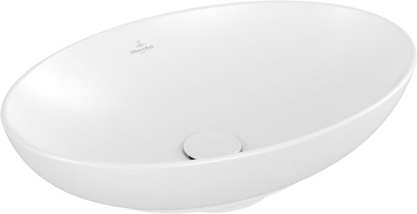 Auflegewaschtisch Villeroy & Boch Loop & Friends Stone white matt Cleaneffekt image number 0