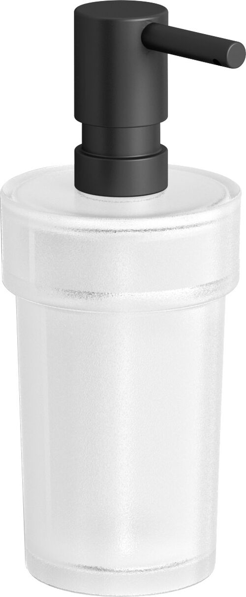 Seifenspender mit Pumpe Alterna piana Schwarz matt