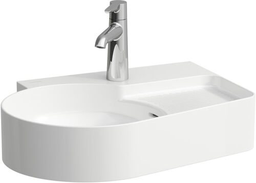 Auflegewaschtisch Laufen Val 53 x 40 cm Weiss