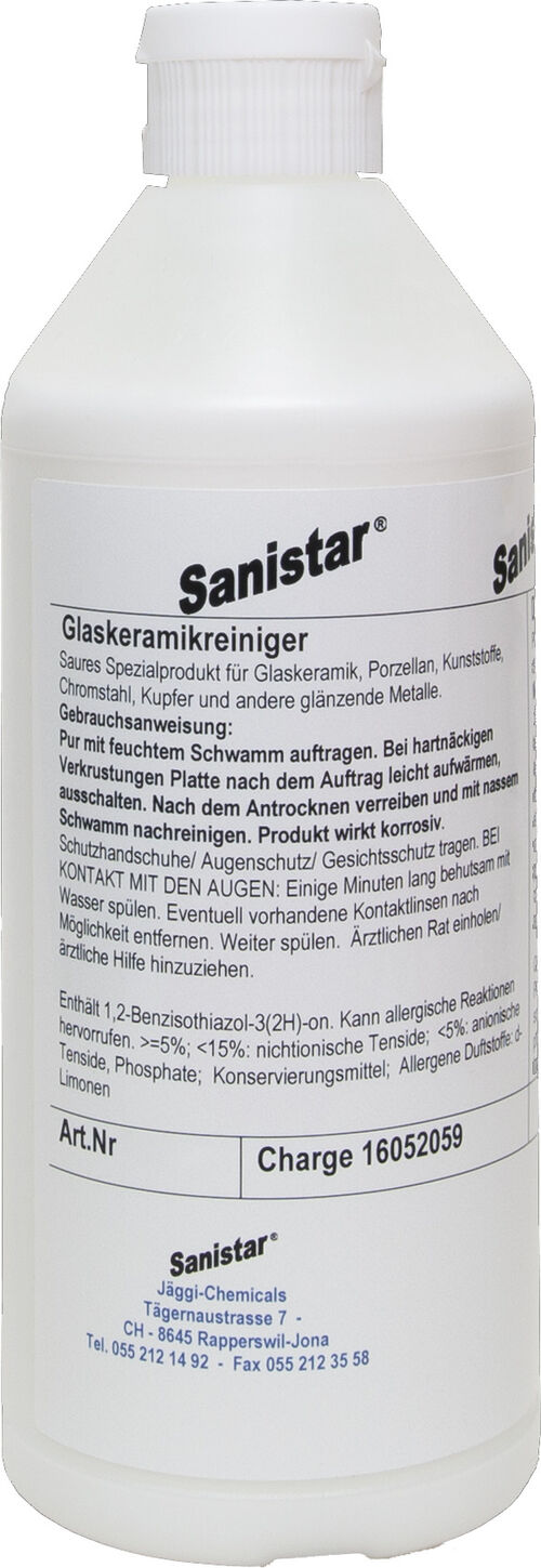 Glaskeramikreiniger Sanistar