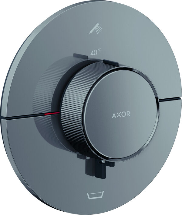 Syst&egrave;me de douche Axor ShowerSelect ID Polished black chrom image number 0
