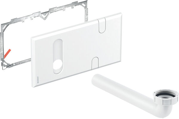 Abdeckplatte Geberit Weiss image number 0