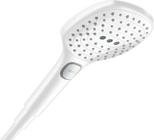 Handbrause Hansgrohe Raindance Select E 120 Eco Smart+ Weiss matt