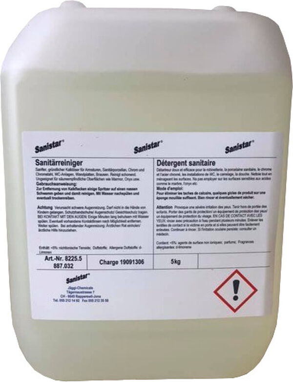 Reinigungsmittel Sanistar 5 Liter image number 0