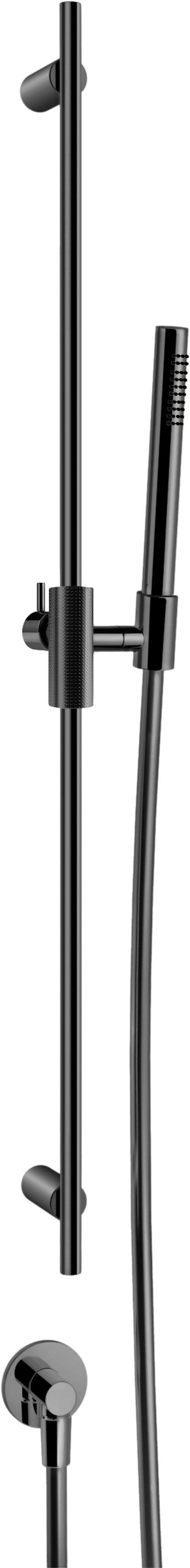 Handbrausegarnitur Gessi Habito Black metal Cesello