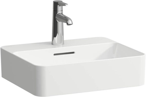Auflegewaschtisch Laufen Val 45 x 38 cm Weiss Cleaneffekt image number 0