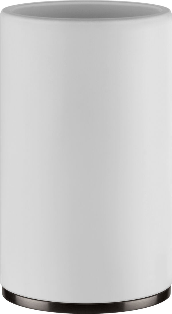 Glashalter Gessi Habito Black metal brushed image number 0
