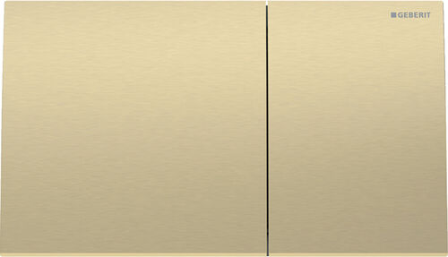 Bet&auml;tigungsplatte Geberit Sigma70 square Messing