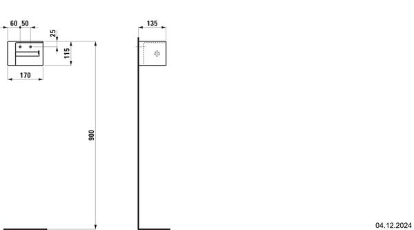 Papierhalter Laufen Val Weiss matt image number 1