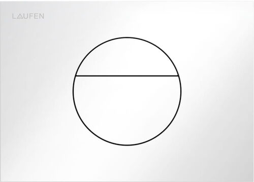 Bet&auml;tigungsplatte Laufen Ineo Sunrise Weiss