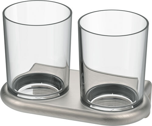 Doppelglashalter Bodenschatz Nia Adesio Nickel brushed