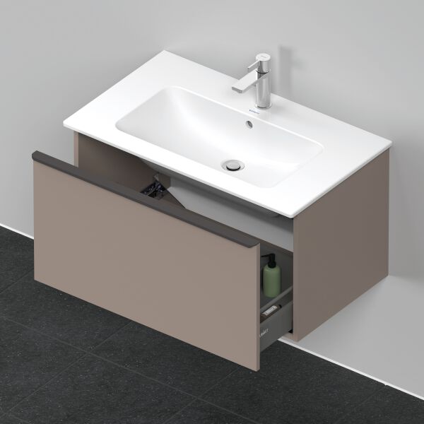 Waschtischm&ouml;bel Duravit D-Neo Basalt matt image number 3