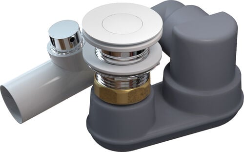 Wannengarnitur Victoria + Albert Kit 36 IntelliDrain Weiss matt