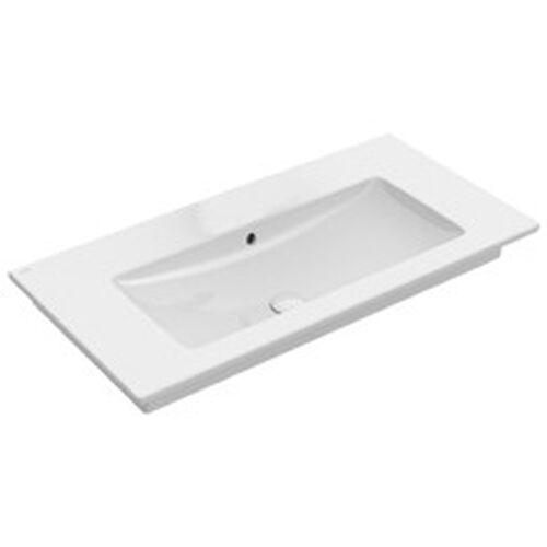 Waschtisch Venticello 80 x 50 cm Weiss Cleaneffekt