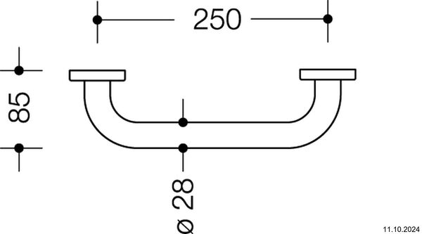 Haltegriff Hewi 477 Lichtgrau image number 1