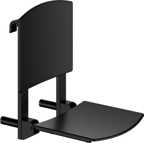 Klappsitz Keuco Collection Axess Schwarz matt