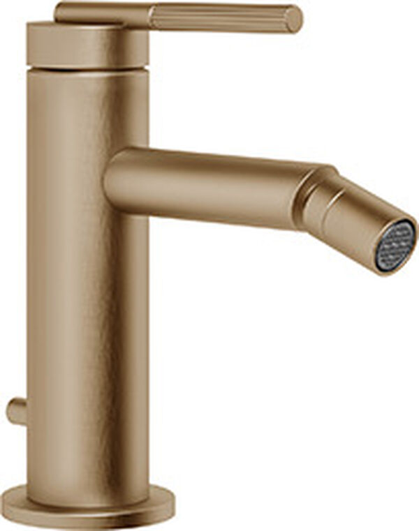 Bidetmischer Gessi Ingranaggio Warm bronze brushed PVD image number 0