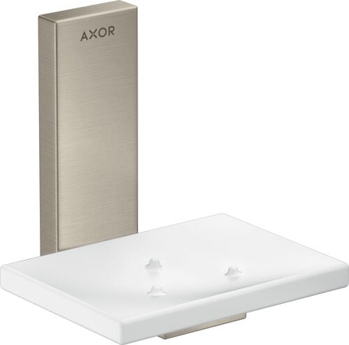 Seifenschale Axor Universal Rectangular Brushed nickel