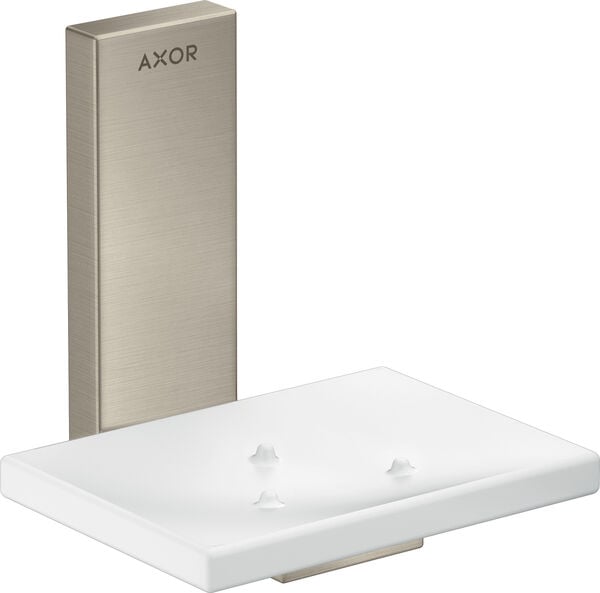 Seifenschale Axor Universal Rectangular Brushed nickel image number 0