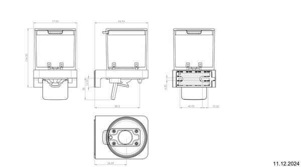 Seifenspender Alterna direta Schwarz matt image number 4