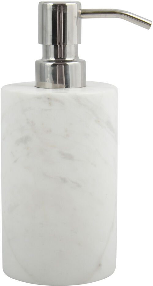 Seifenspender Spirella Sana Weiss marmoriert