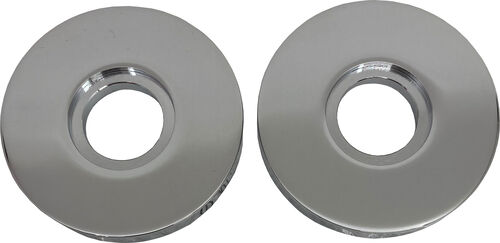 Rosetten Set Alterna rondo Verchromt