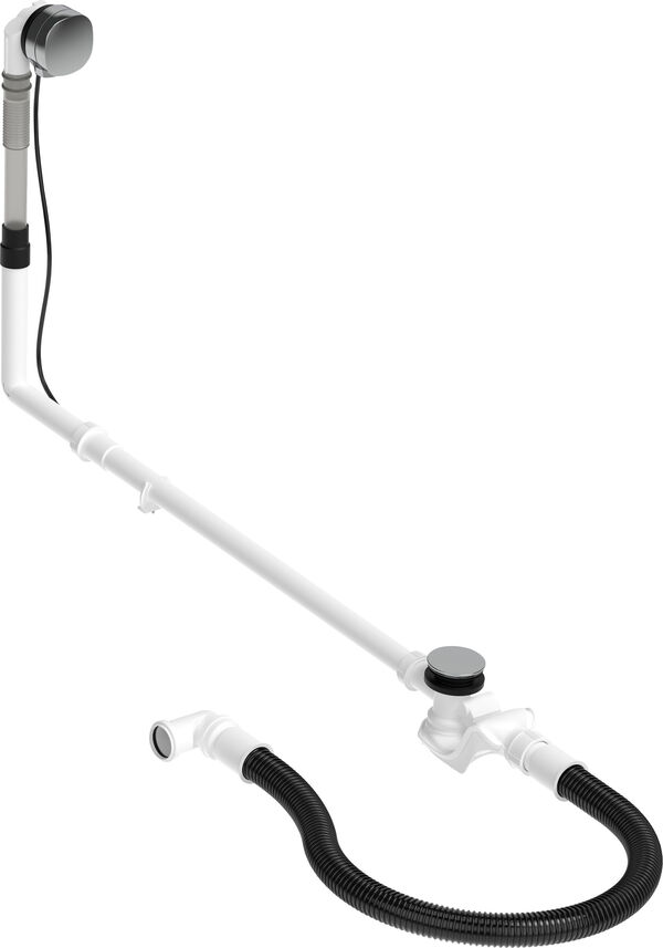 Wanneneinlaufgarnitur Duravit Quadroval Verchromt image number 0