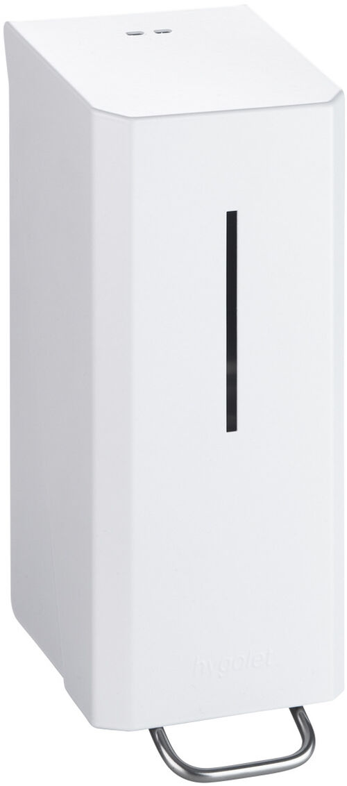 Seifenspender Hygolet Vario Edge Weiss matt Pulverbeschichtet