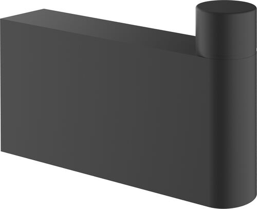 Bademantelhaken Gessi Habito Schwarz matt Unito