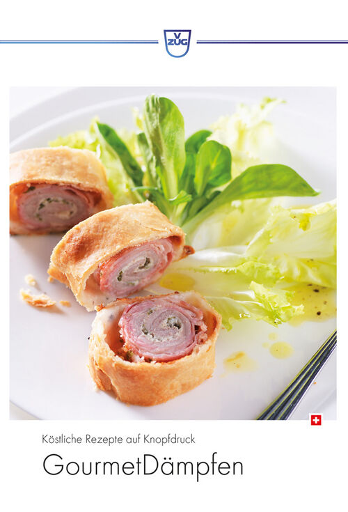 V-Zug Rezeptbuch Deutsch 'GourmetD&auml;mpfen' (CH)