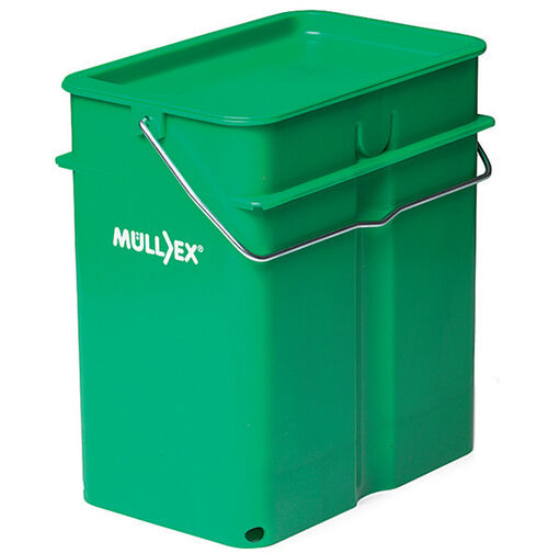 Opo Oeschger M&Uuml;LLEX TERRA 5 Komposteimer 5 l, mit B&uuml;gel und Deckel