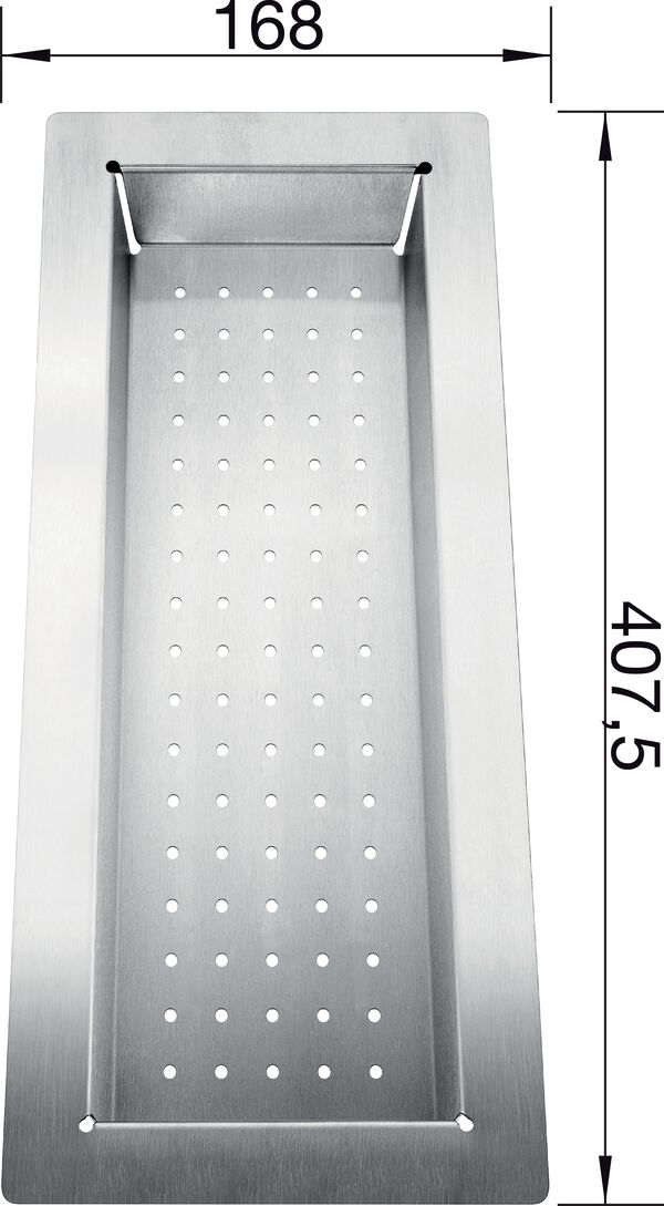 Blanco Zubeh&ouml;r Multifunktionsschale aus Edelstahl image number 0