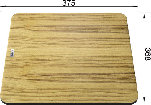 Blanco Zubeh&ouml;r Esche-Compound-Schneidbrett 375 x 367 mm