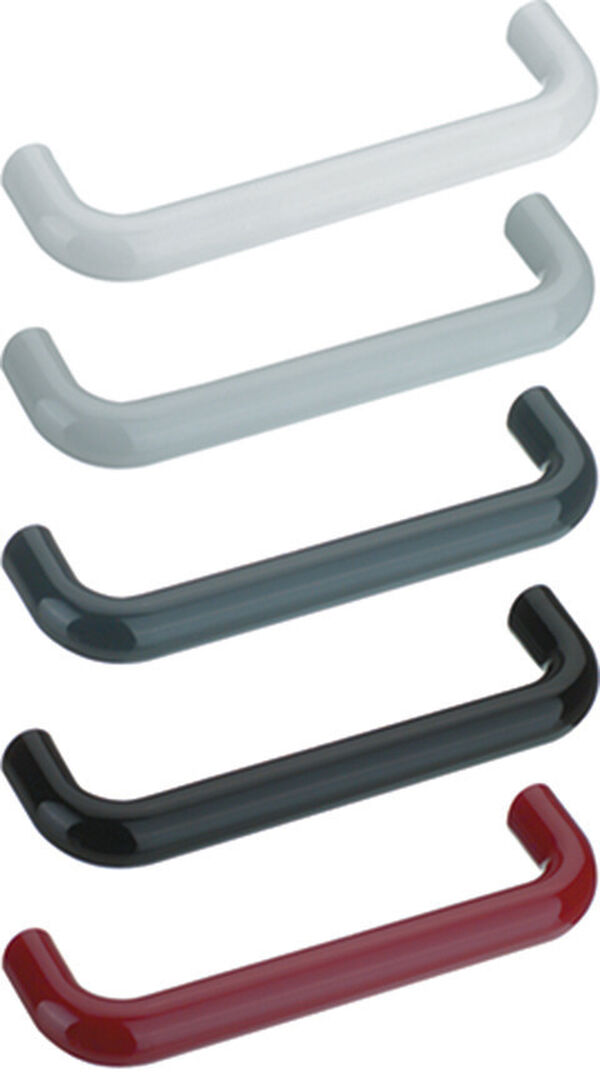 Hewi B&uuml;gelgriffe Kunstst.lichtgrau B/T/&oslash; 141/38/13mm, BD 128mm image number 0