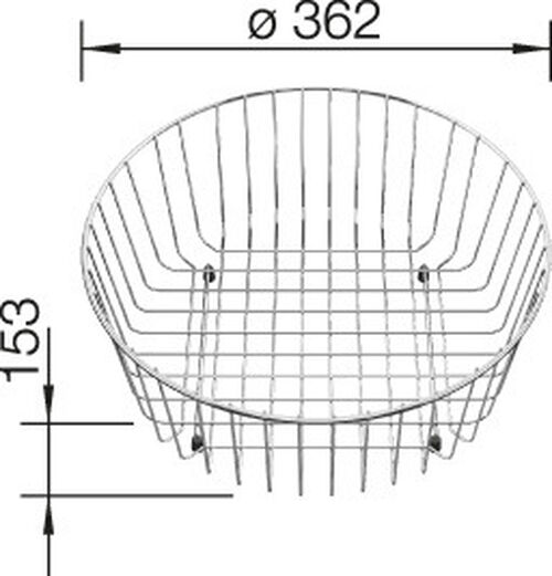 Blanco Zubeh&ouml;r Geschirrkorb aus Edelstahl