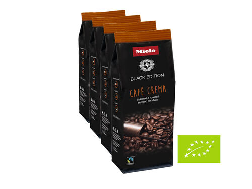 Miele Fairtrade Kaffeebohnen Black Edition Caf&eacute; Crema 1kg