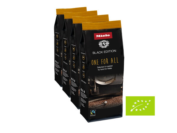 Miele Caff&egrave; in grani Fairtrade Black Edition One for All 1kg image number 0